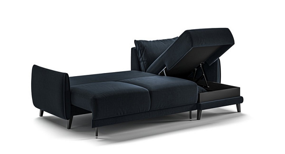 Dolphin Sleeper Sectional, view 2