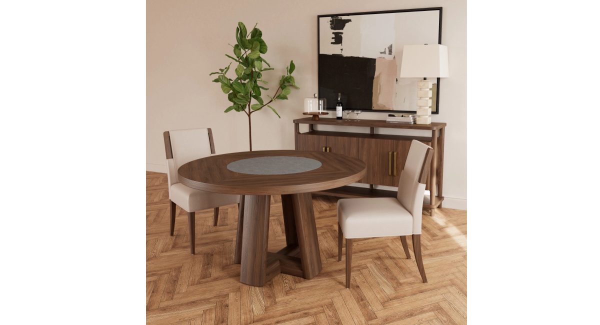 Delia Upholstered Side Chair, view 2
