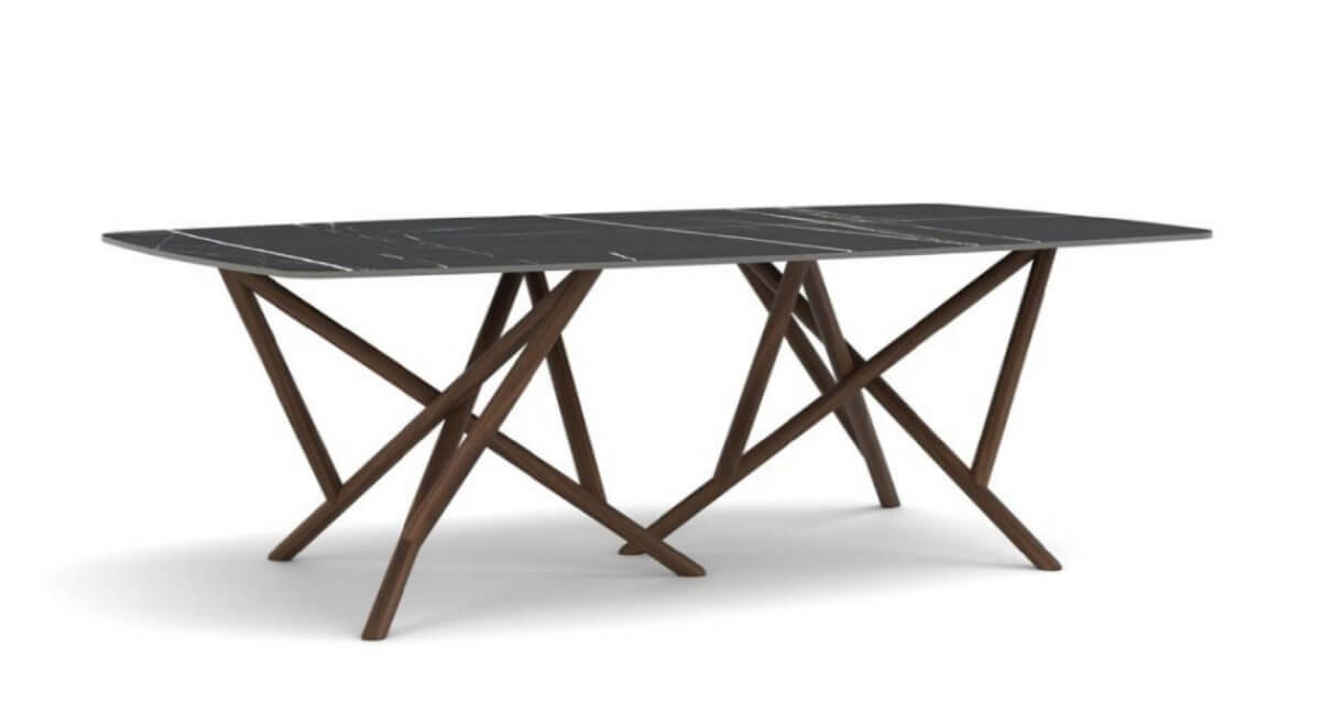 Baton Sintered Stone Top Table