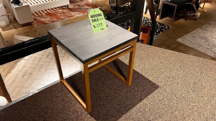 Amisco Crawford End Table $299