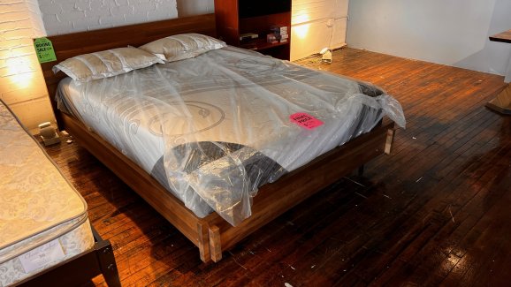 EQ3 Teak Reclaimed Queen Size BED ONLY!