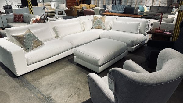 Troels Poetic Down Sectional. $4999 FINAL PRICE.