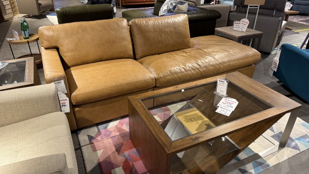 Madison Leather Sofa