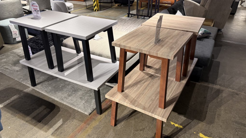 Coffee Table and 2 End Table Set