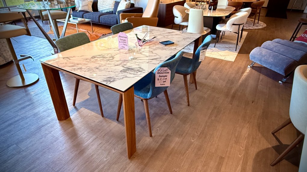 Calligaris Omnia Dining Room Table With Ceramic Top