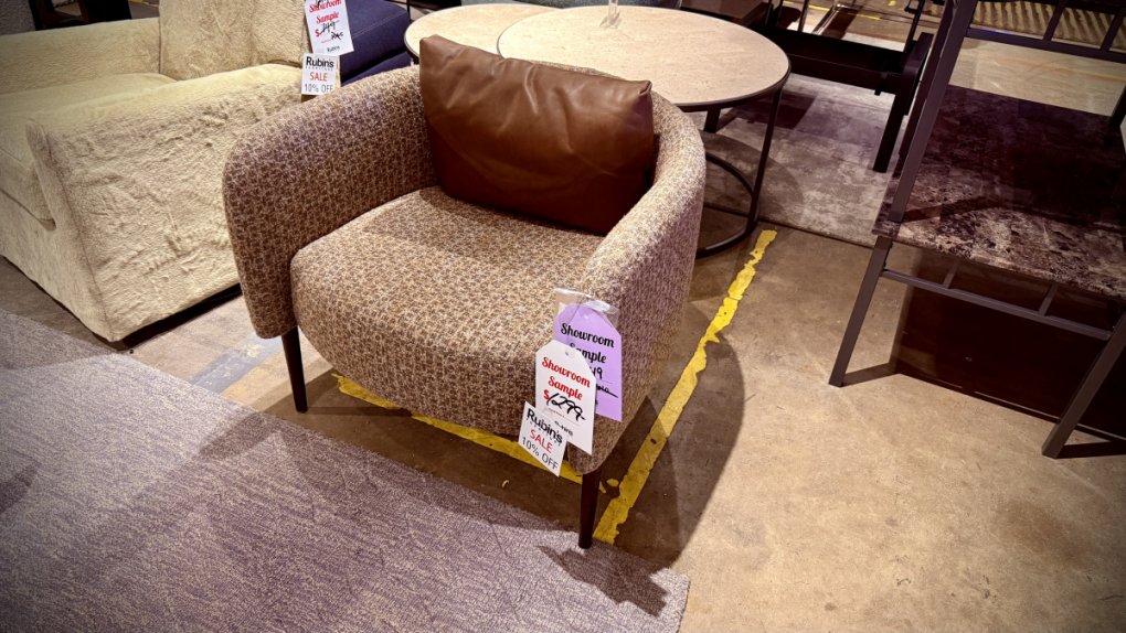 American Leather Wellington Chair Clearance Sale $1169