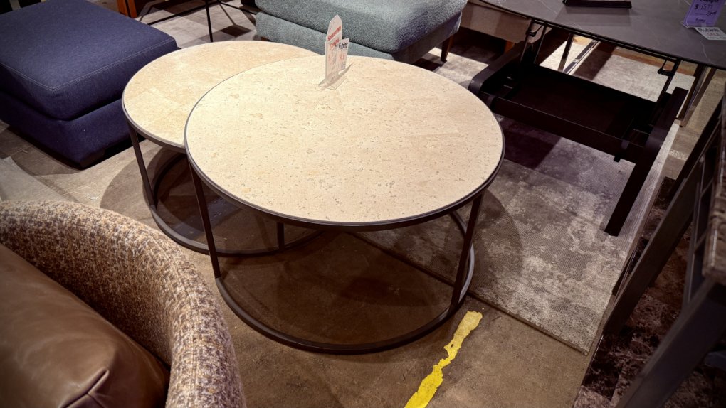 Nesting Coffee Table Set Clearance Sale $539