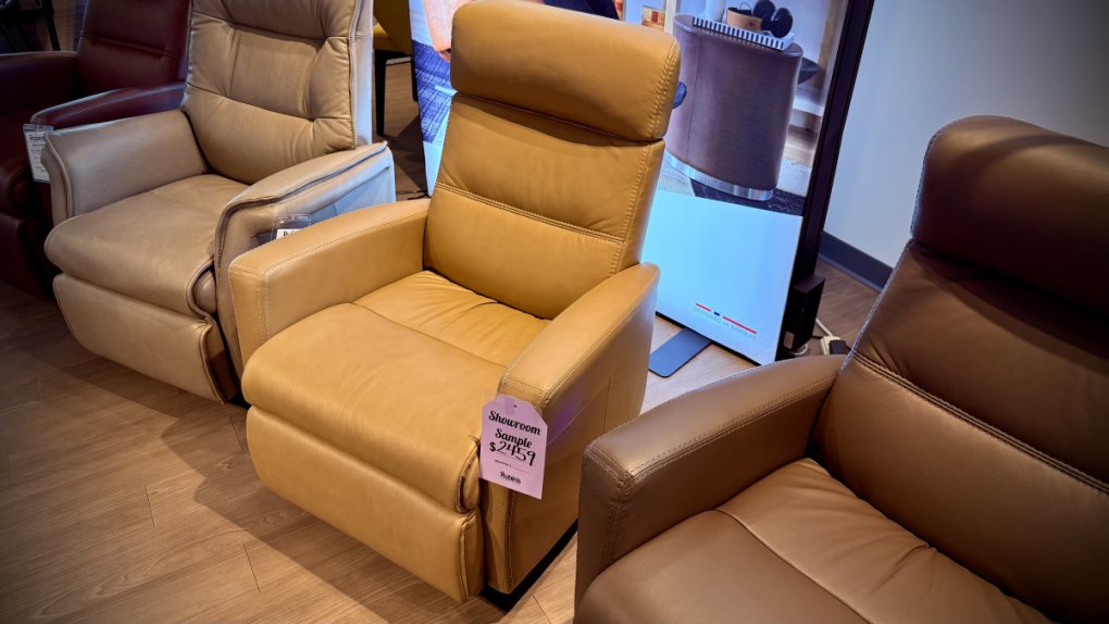 IMG Divani Power Recliner Clearance Sale $2199