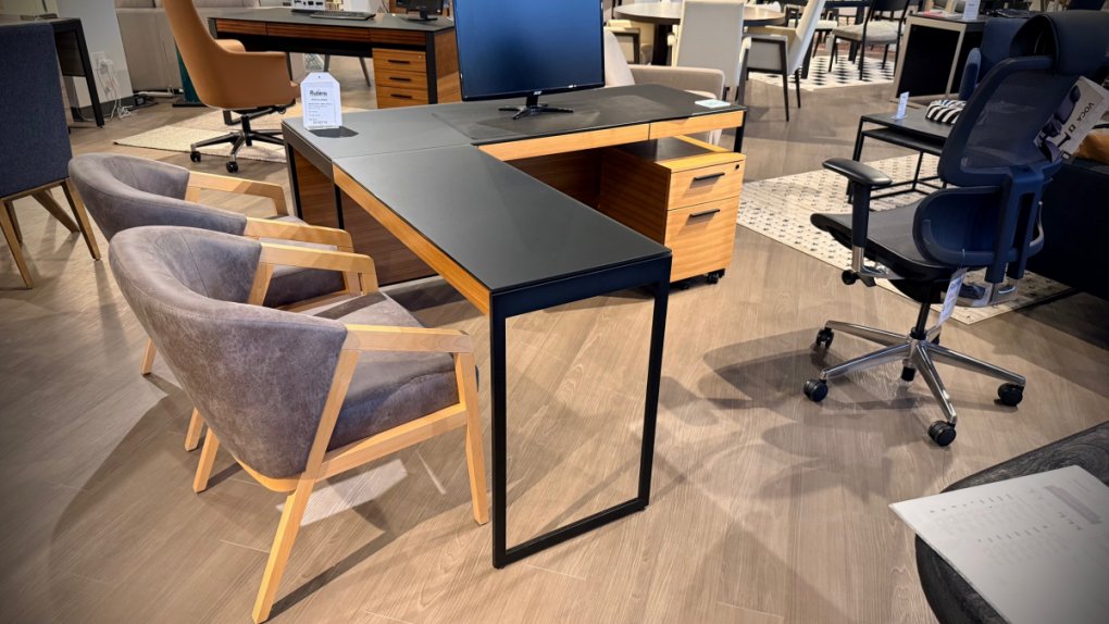 BDI Sequel 20 Desk and Return $1799