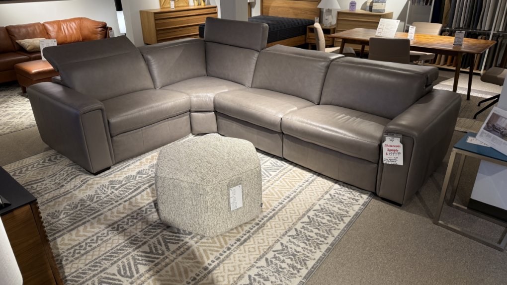 Palliser Titan Leather Power Sectional $8999