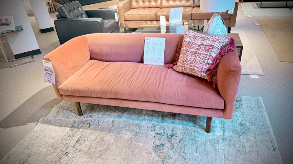 EQ3 Replay Club Loveseat $1499