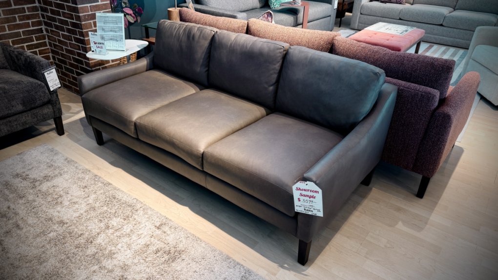Younger Saturday Sofa in Leather $3599