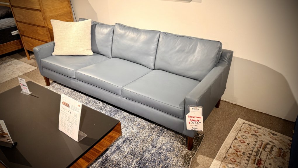 EQ3 Skye Leather Sofa $3999