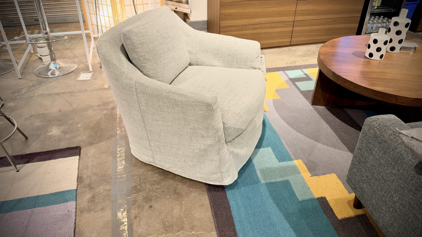 Younger Remy Slip Cover Chair