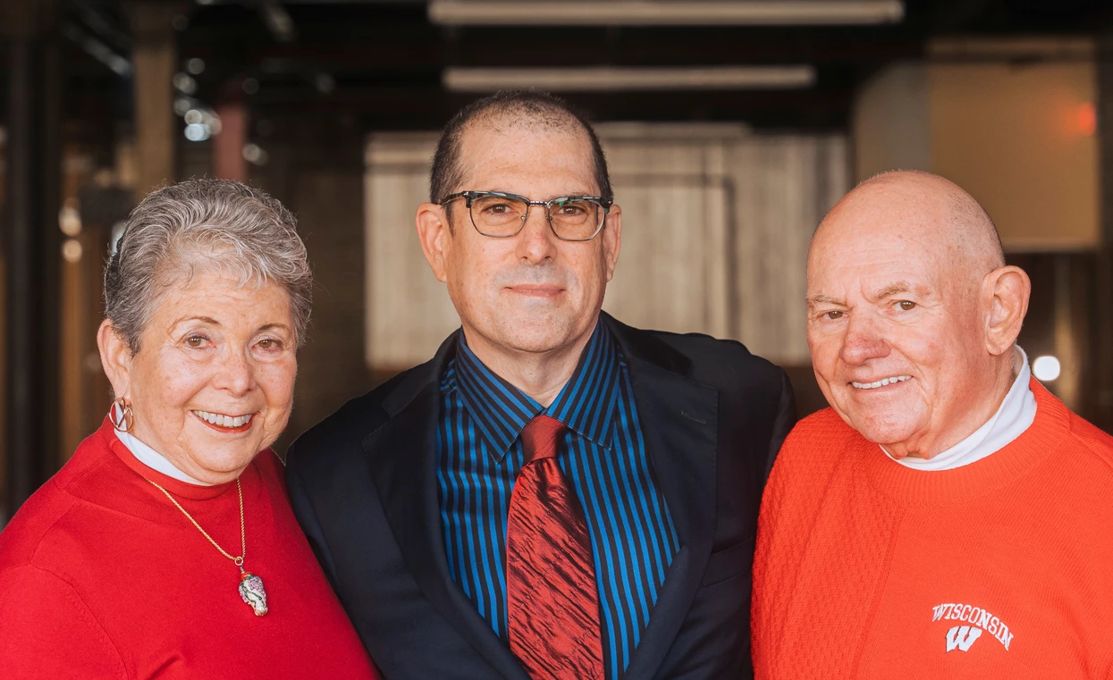 Judith, Bob and Bill Rubin